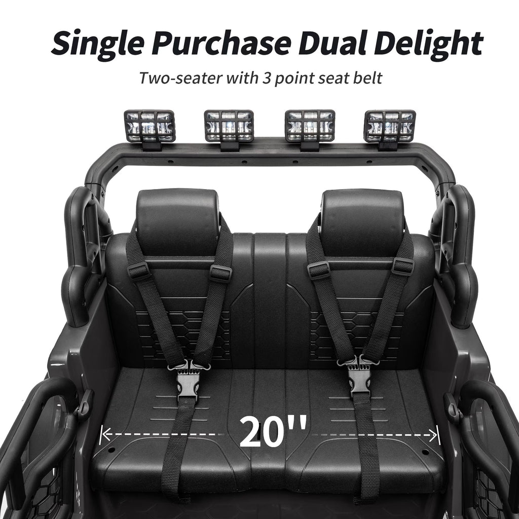 12V 7Ah Kids Ride on Truck - Remote, Bluetooth