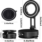 2026 Magnetic vacuum  car phone holder 360 adjustable mount