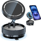 2026 Magnetic vacuum  car phone holder 360 adjustable mount